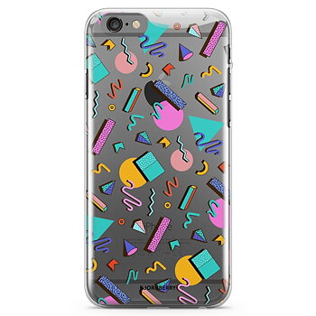 iPhone 6 Plus/6s Plus TPU Skal - 80-tals Mönster
