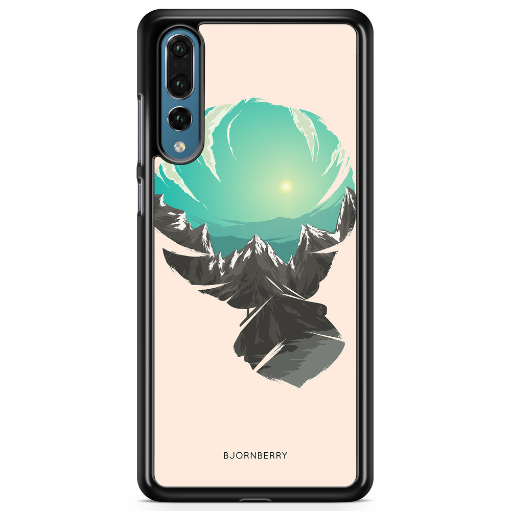 Huawei P20 Pro Case - Baloon Mountain