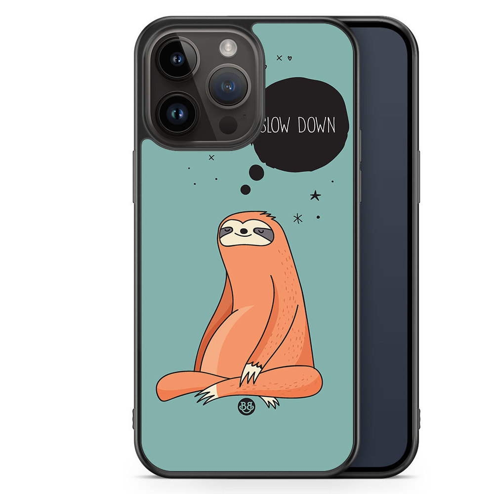 iPhone 14 Pro Max Case - Slow down Sloth