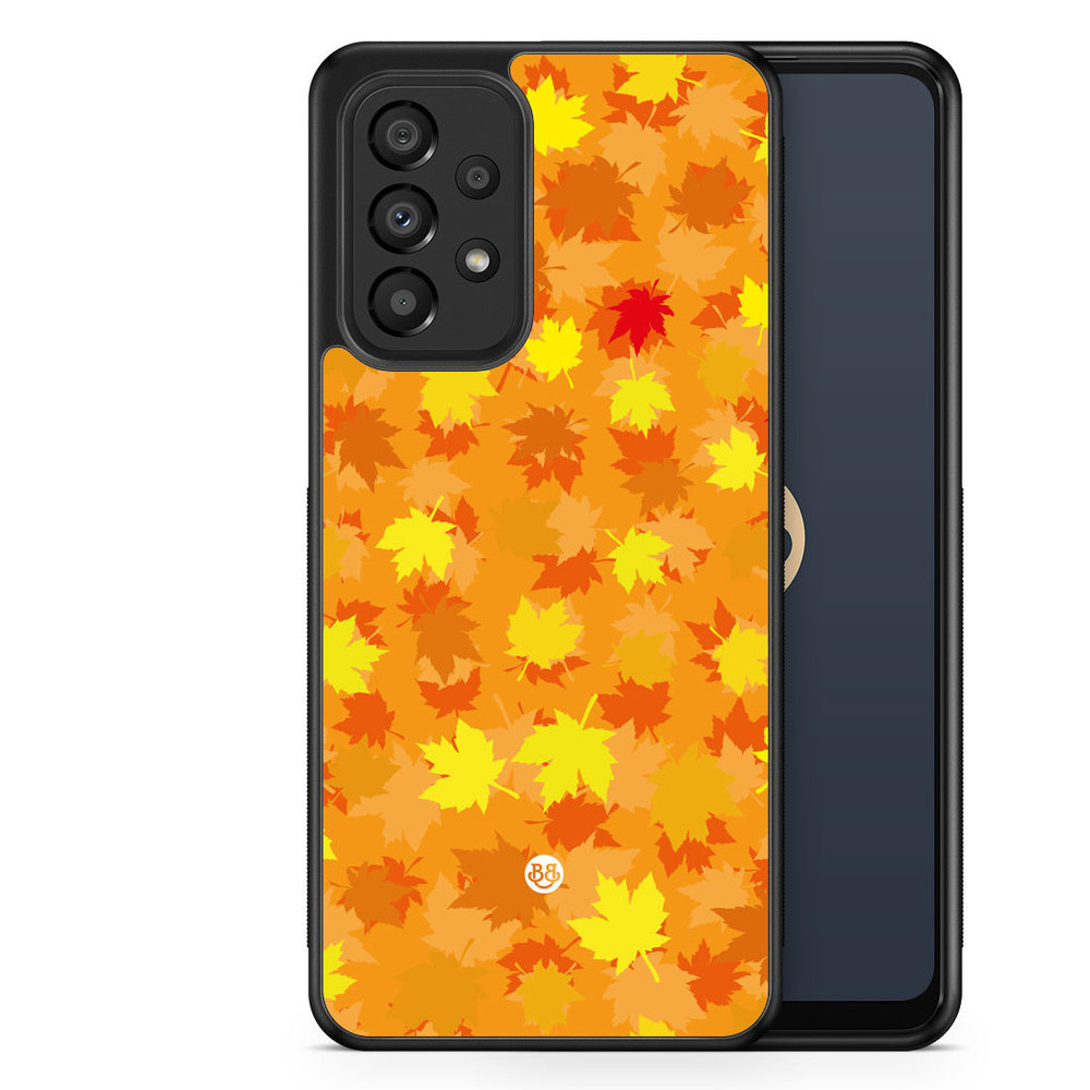 Samsung Galaxy A33 5G Case - Orange leaves