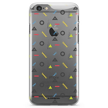iPhone 6 Plus/6s Plus TPU Skal - 80-tals Mönster