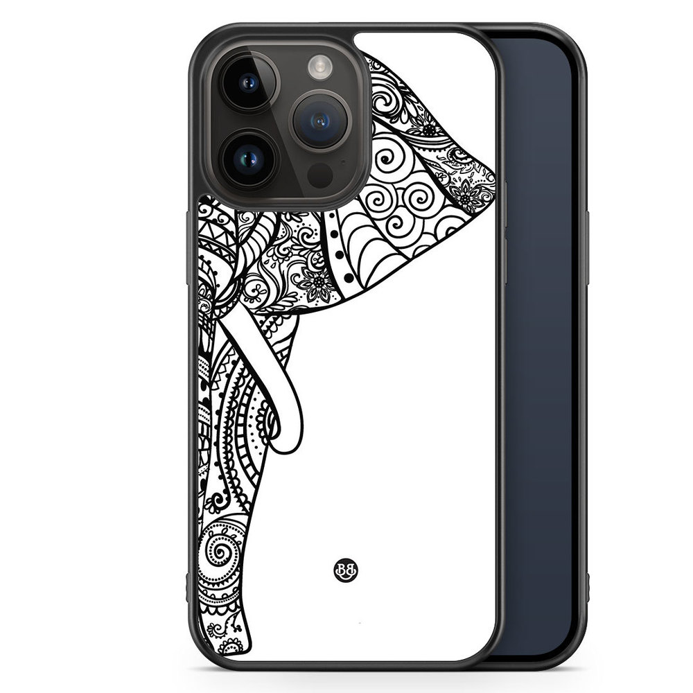 iPhone 14 Pro Max Case - Mandala Elephant