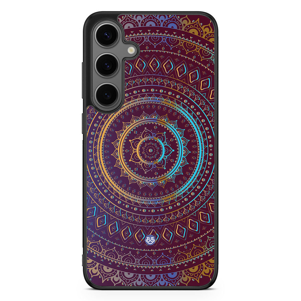 Samsung Galaxy S24 Plus Case - Purple Mandala