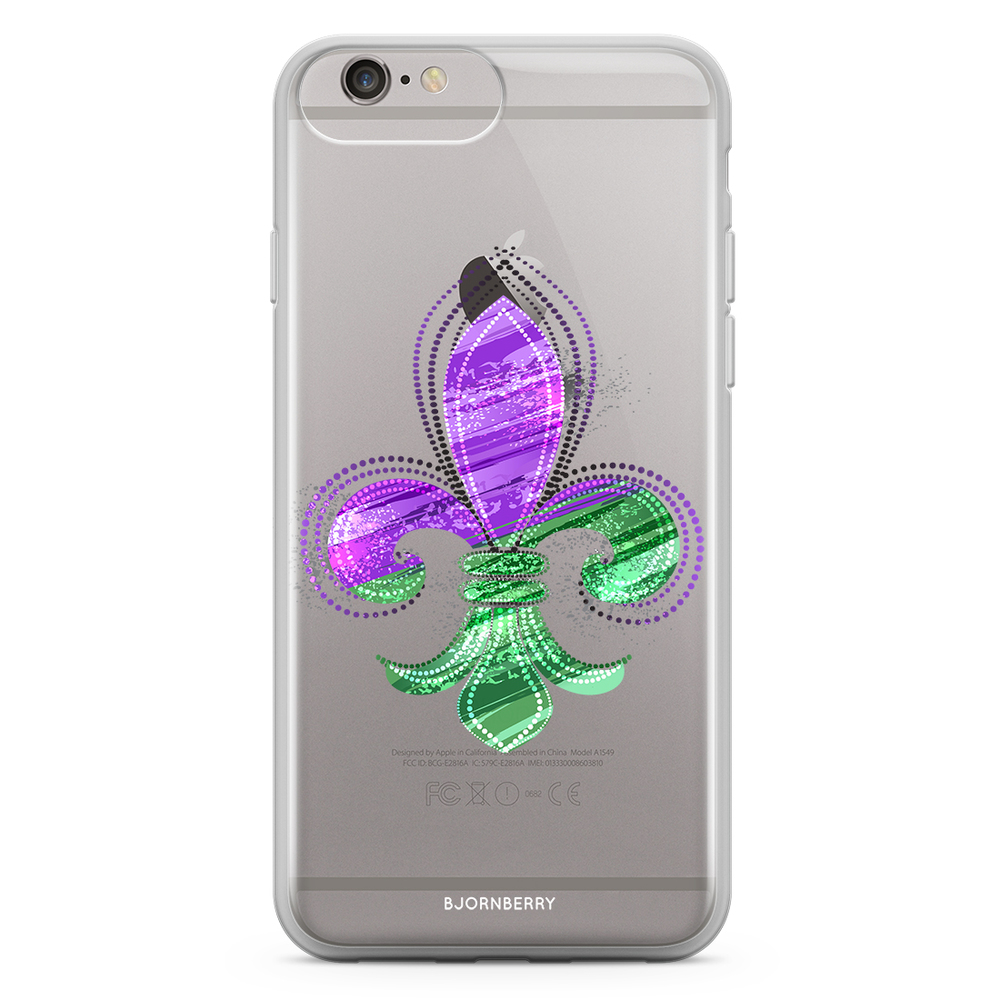 iPhone 6 Plus/6s Plus Fashion Case - Heraldic lily