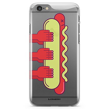 iPhone 6 Plus/6s Plus TPU Skal - Hot Dog