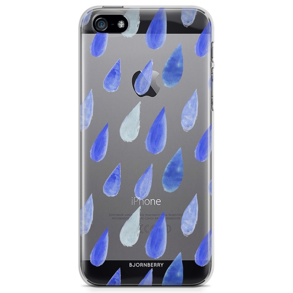 iPhone 5/5S/SE (2016) TPU Case - Rain Drops