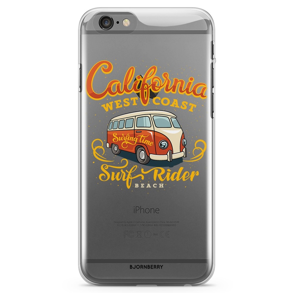 iPhone 6 Plus/6s Plus TPU Case - California Surf