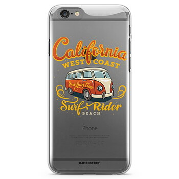 iPhone 6 Plus/6s Plus TPU Skal - California Surf