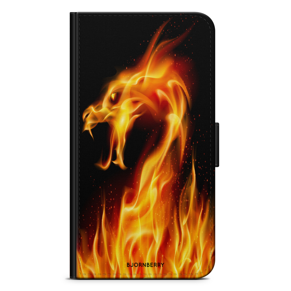 Sony Xperia XA2 Plånboksfodral - Flames Dragon
