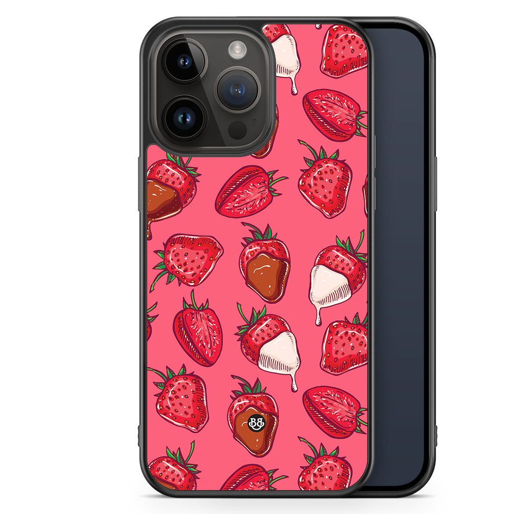 iPhone 14 Pro Max Case - Strawberry Chocolate