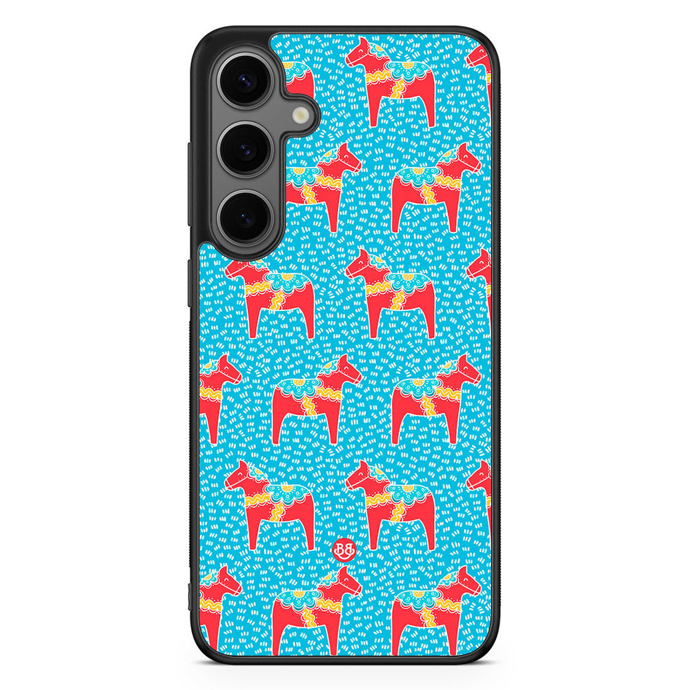 Samsung Galaxy S24 Plus Case - Dala horse Pattern