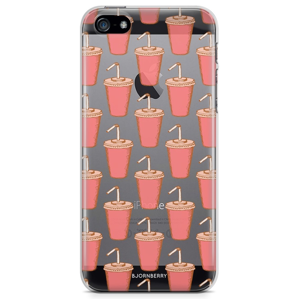 iPhone 5/5S/SE (2016) TPU Case - Soda Cups