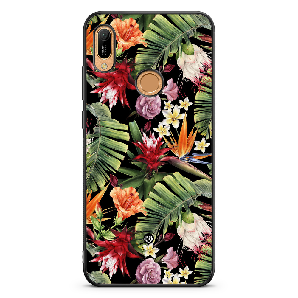 Huawei Y6 2019 Case - Tropical Floral