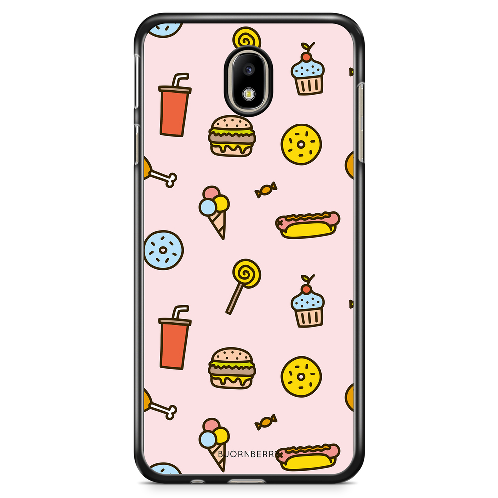 Samsung Galaxy J3 (2017) Case - Junk Food Pattern