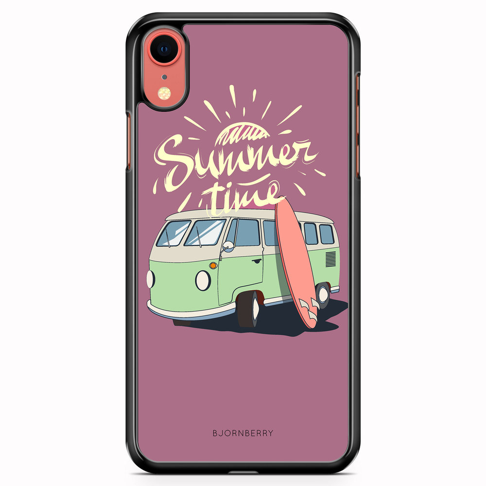 iPhone XR Case - Summer Van (Pink)
