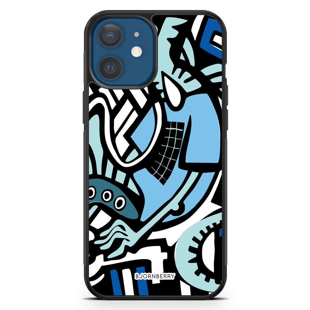 iPhone 12 Case - Grafitti Lizard