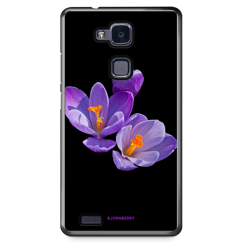 Huawei Honor 5X Case - Purple Flowers