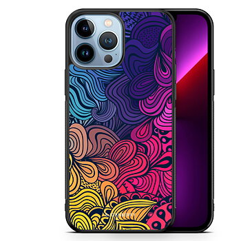 iPhone 13 Pro Max Skal - Retro Blommor