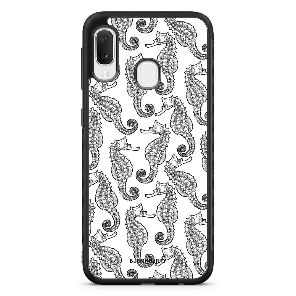 Samsung Galaxy A20e Case - Sea Horses