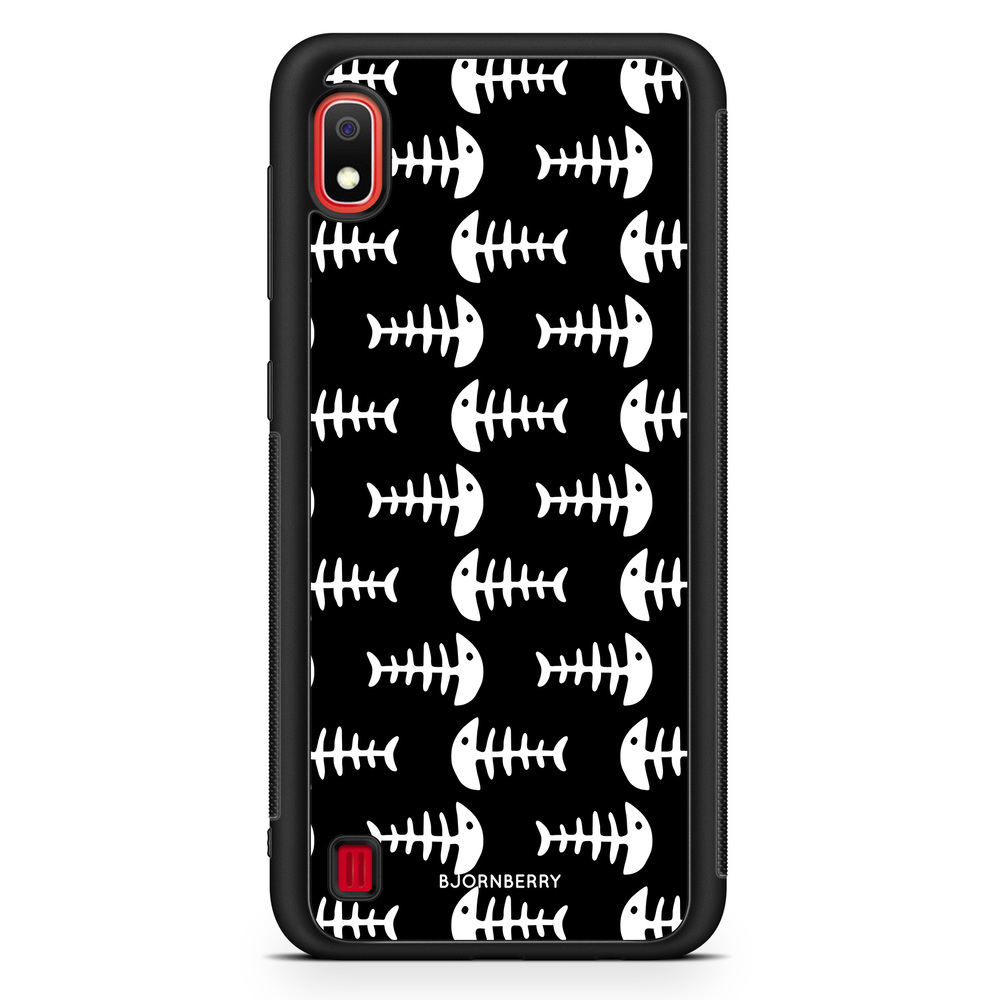 Samsung Galaxy A10 Case - Fish Skeleton