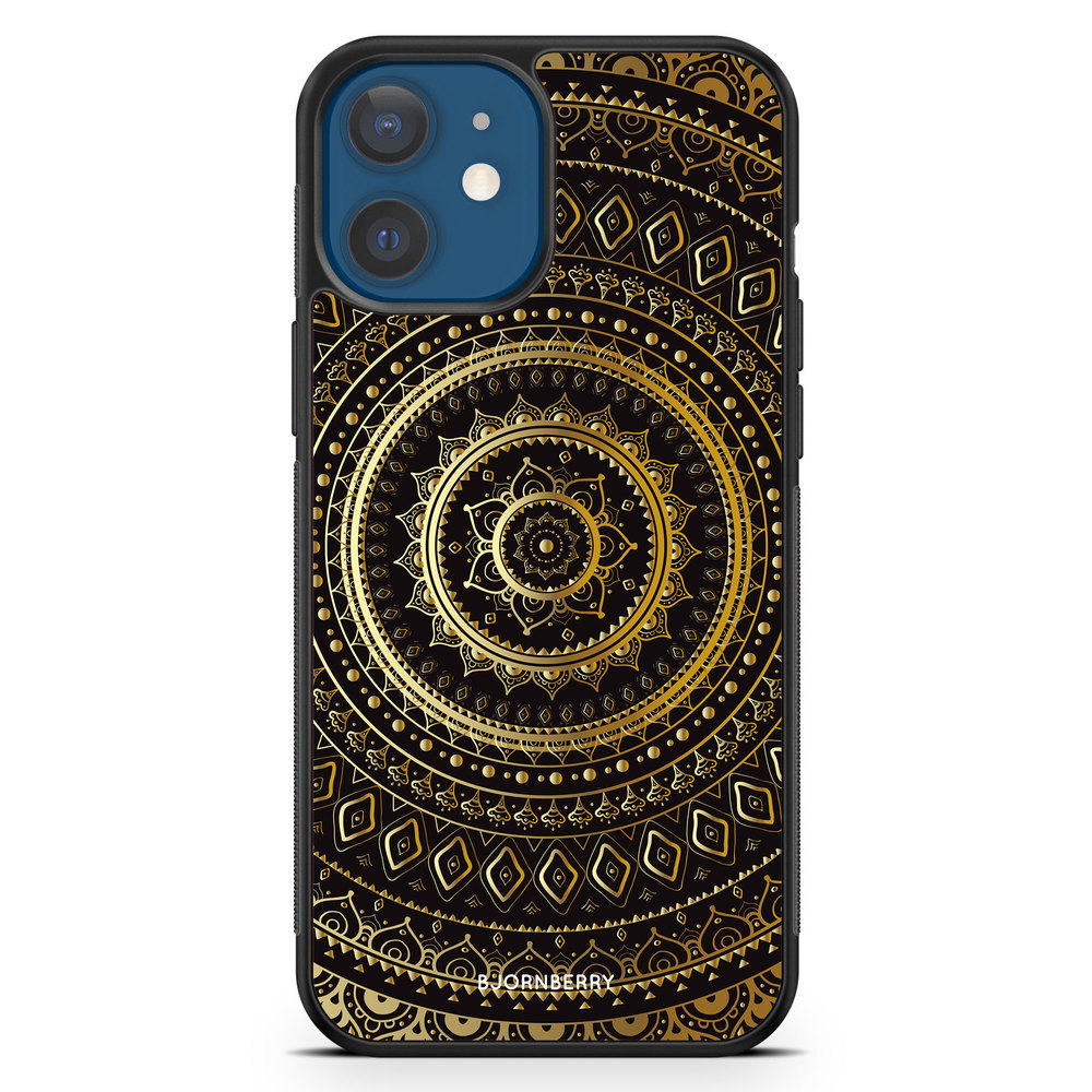 iPhone 12 Case - Gold Mandala