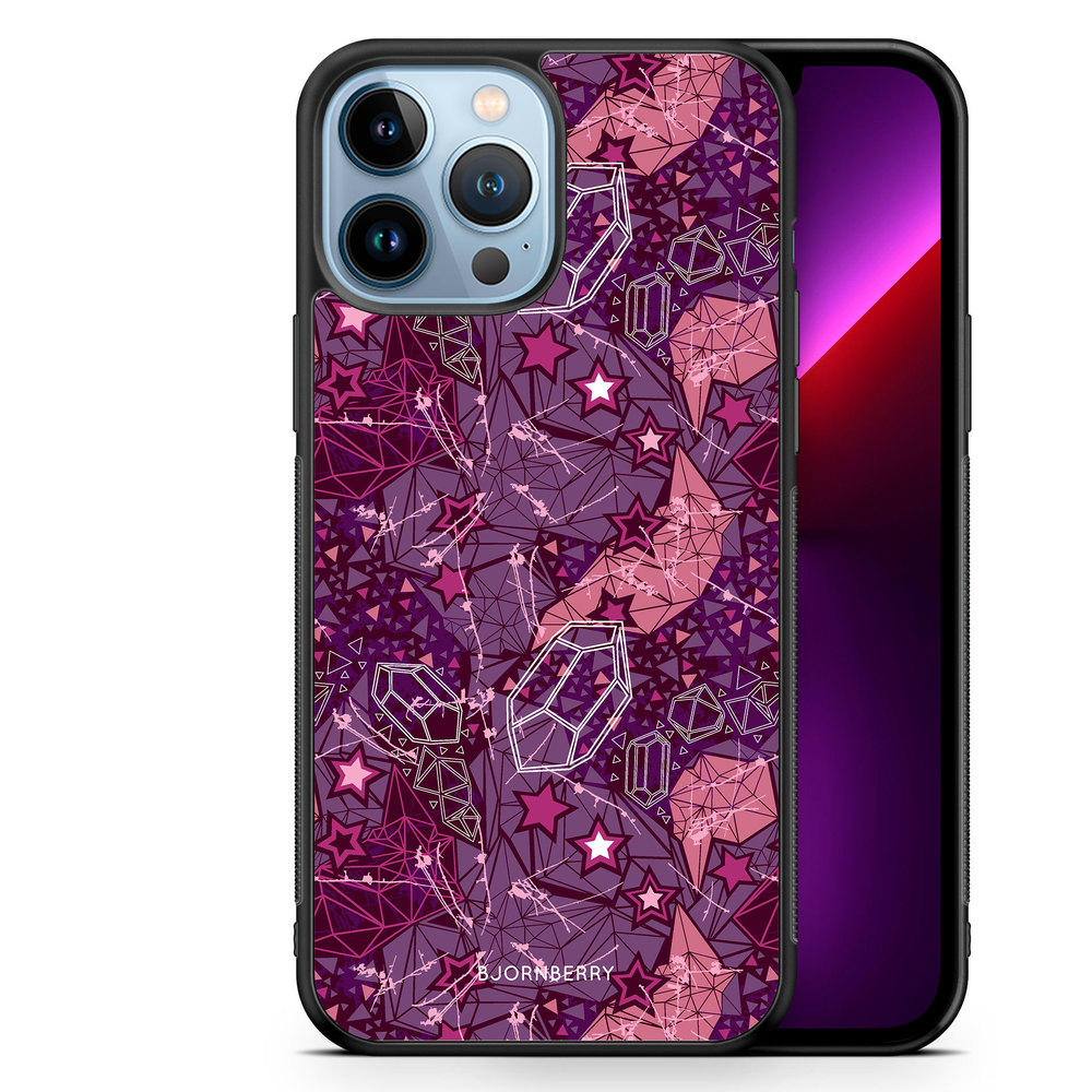 iPhone 13 Pro Max Case - Purple Stars