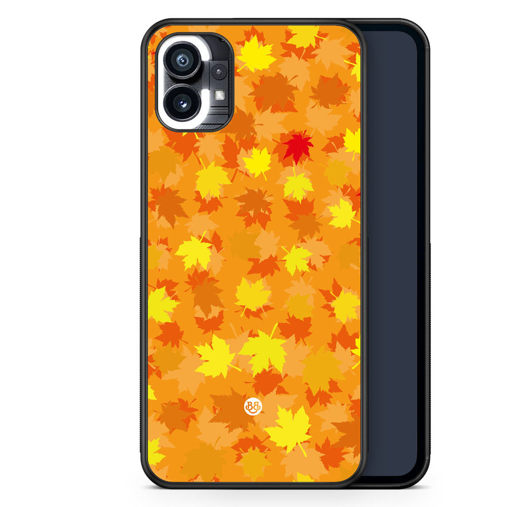 Nothing Phone (1) Case - Orange leaves