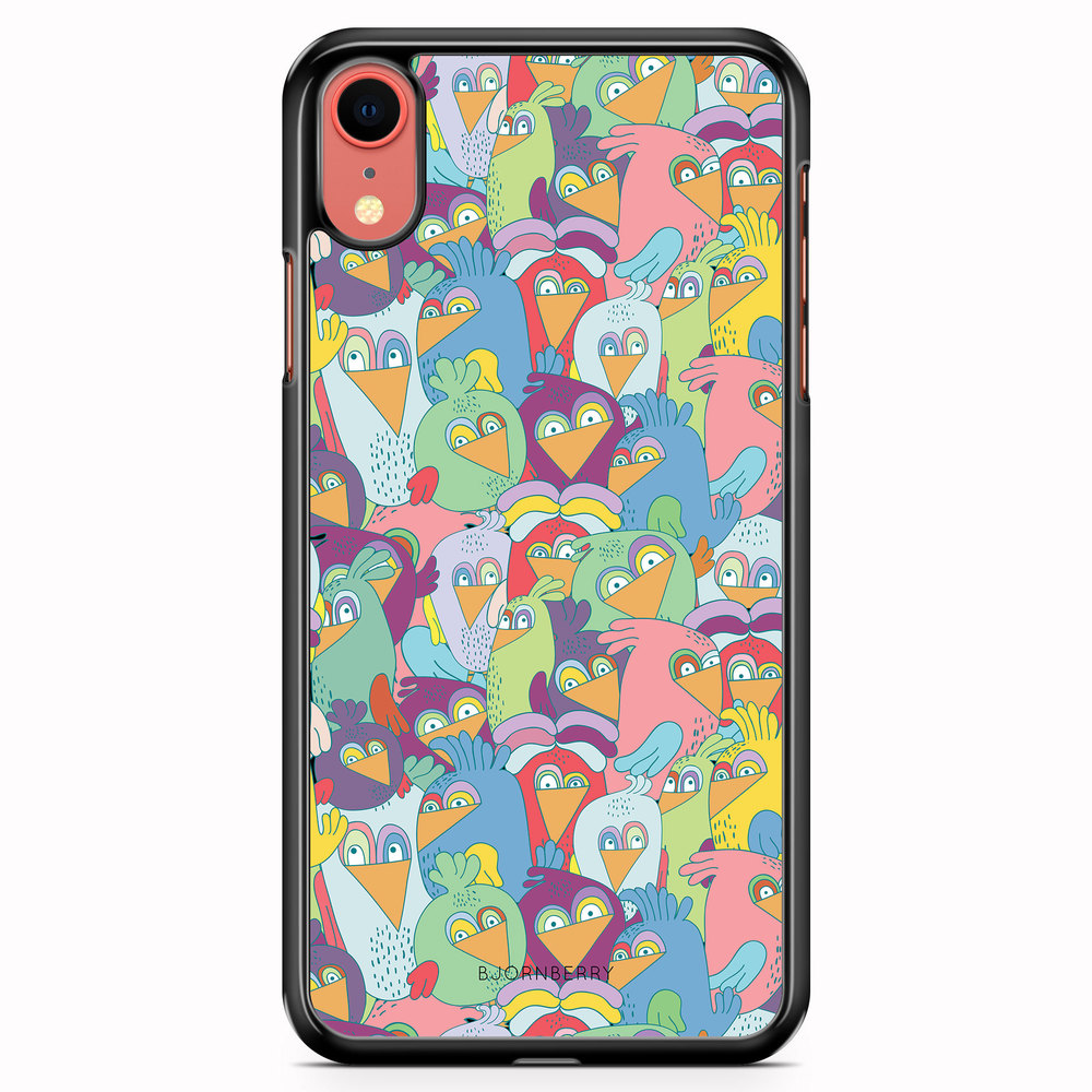 iPhone XR Case - Cartoon Birds
