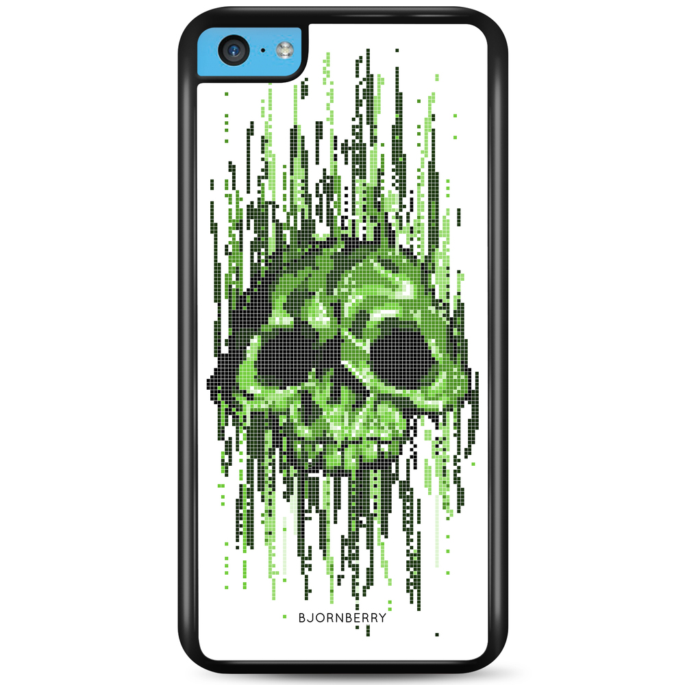 iPhone 5C Case - Data Virus Skull