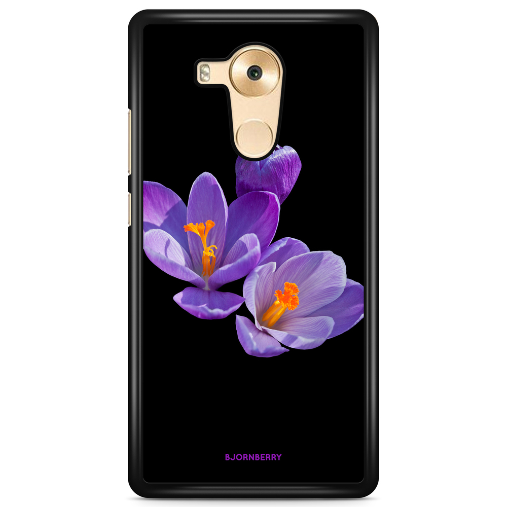 Huawei Mate 9 Pro Case - Purple Flowers