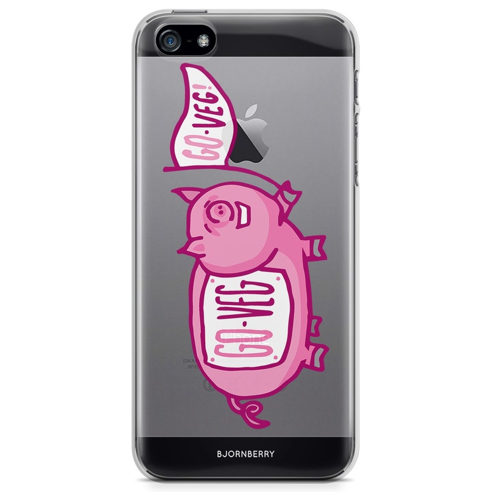 iPhone 5/5S/SE (2016) TPU Case - Pink Pig