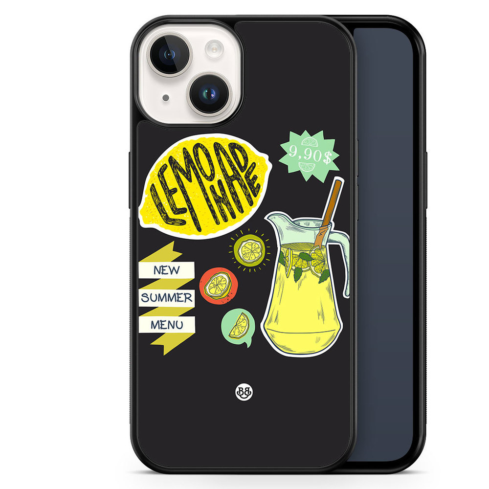 iPhone 14 Skal - Lemon Summer | Mobilskal & Mobilfodral BJORNBERRY