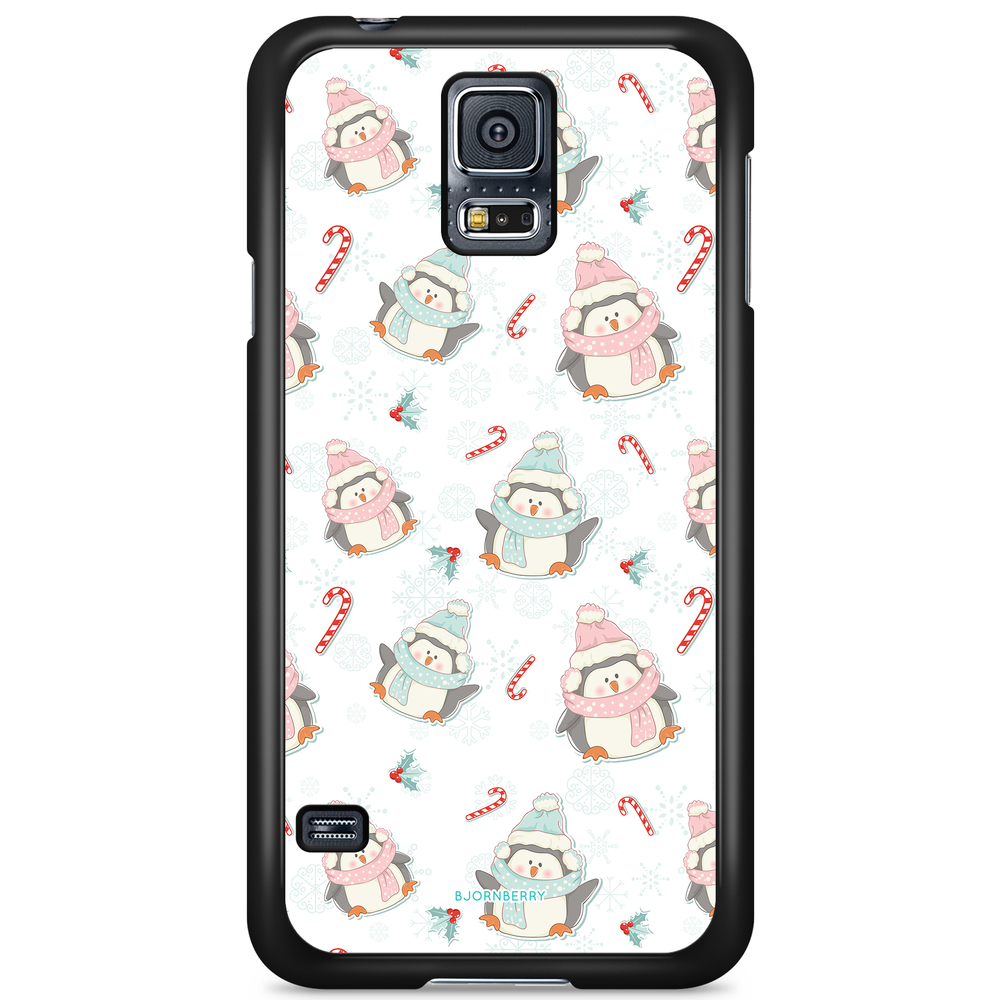 Samsung Galaxy S5/S5 NEO Case - Christmas Penguins