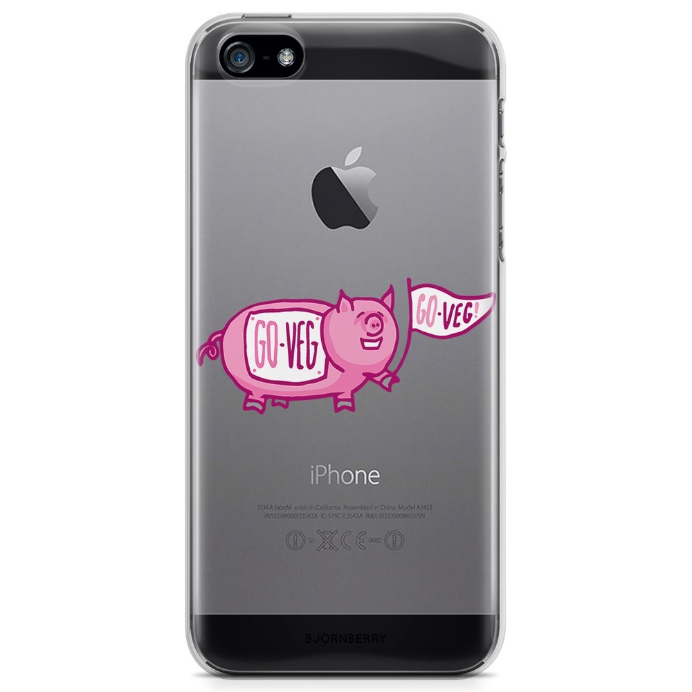 iPhone 5/5S/SE (2016) TPU Case - Pink Pig