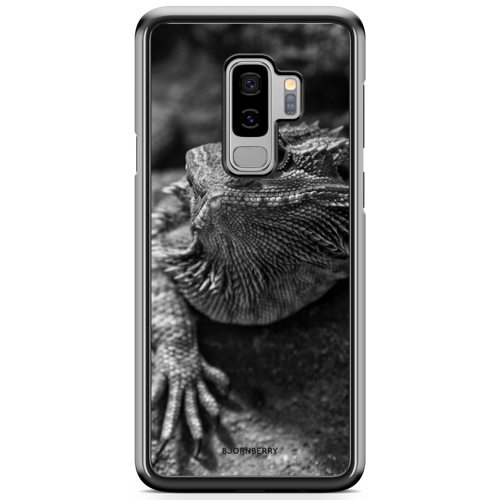 Samsung Galaxy S9 Plus Case - Black/White Lizard