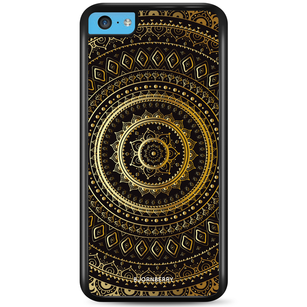 iPhone 5C Case - Gold Mandala