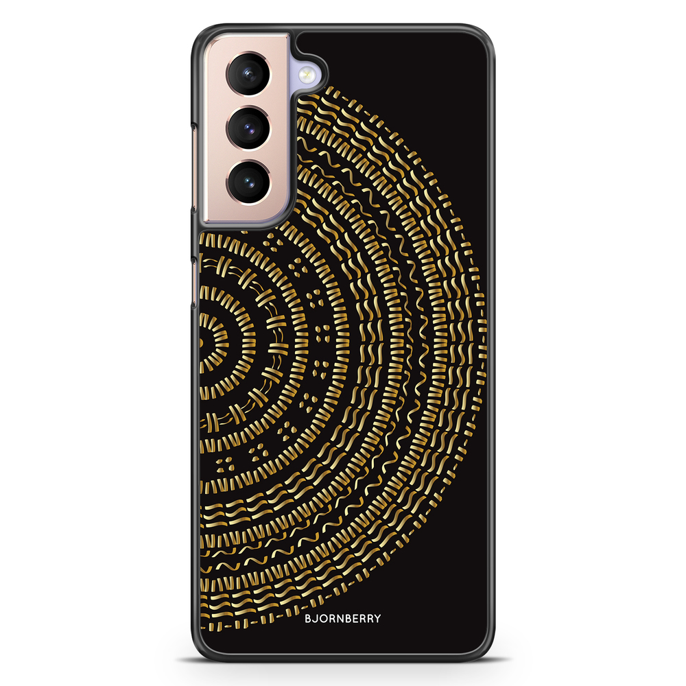 Samsung Galaxy S21 Case - Mandala Gold/Black