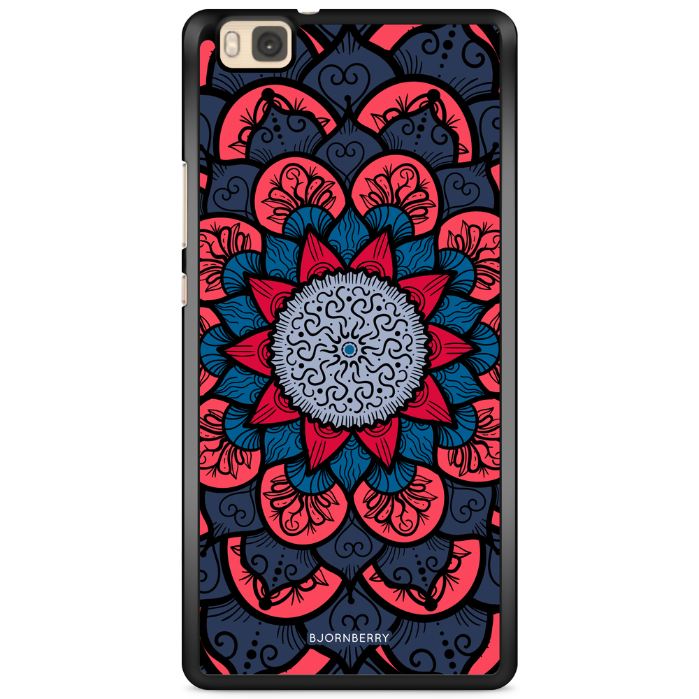 Huawei P8 Lite Case - Blue Mandala