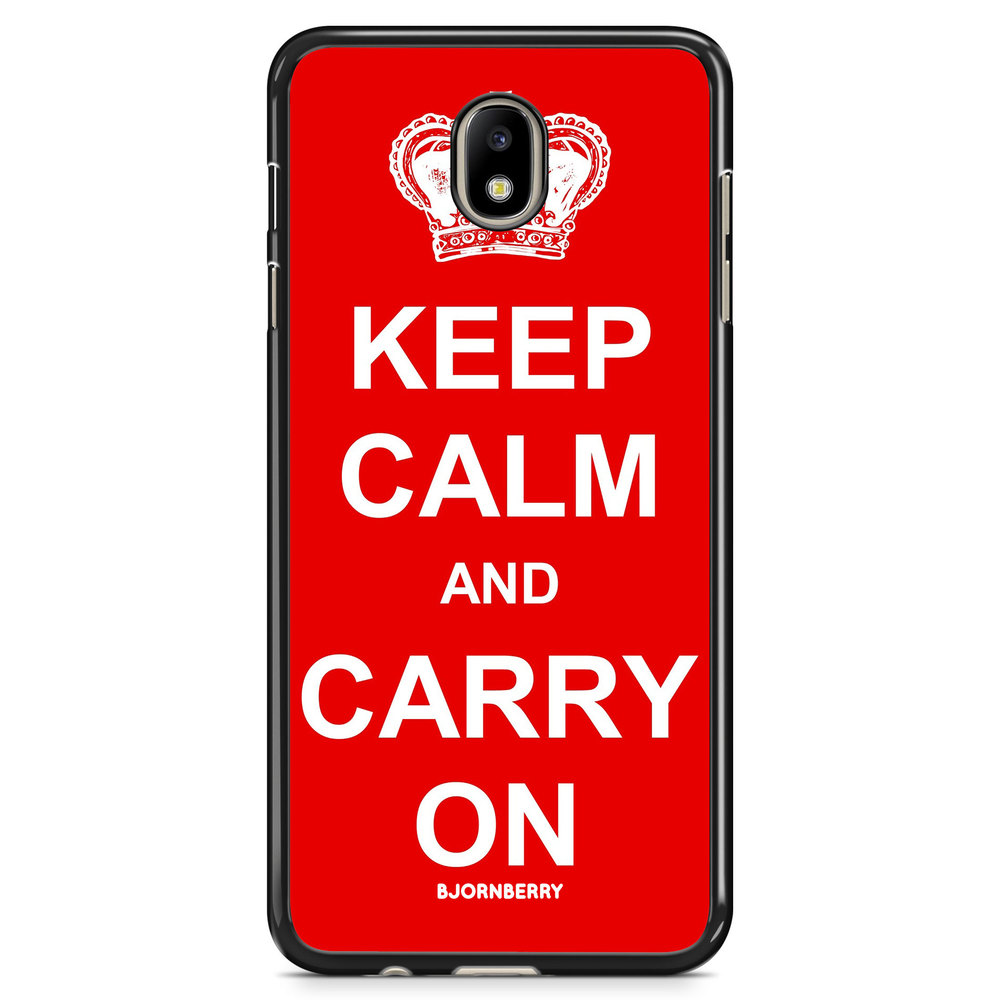 Samsung Galaxy J7 (2017) Case - Keep calm carry on