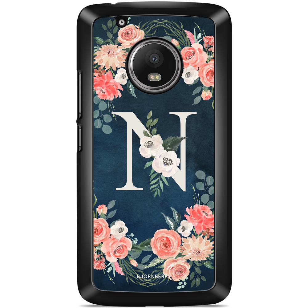 Moto G5 Plus Case - Monogram N