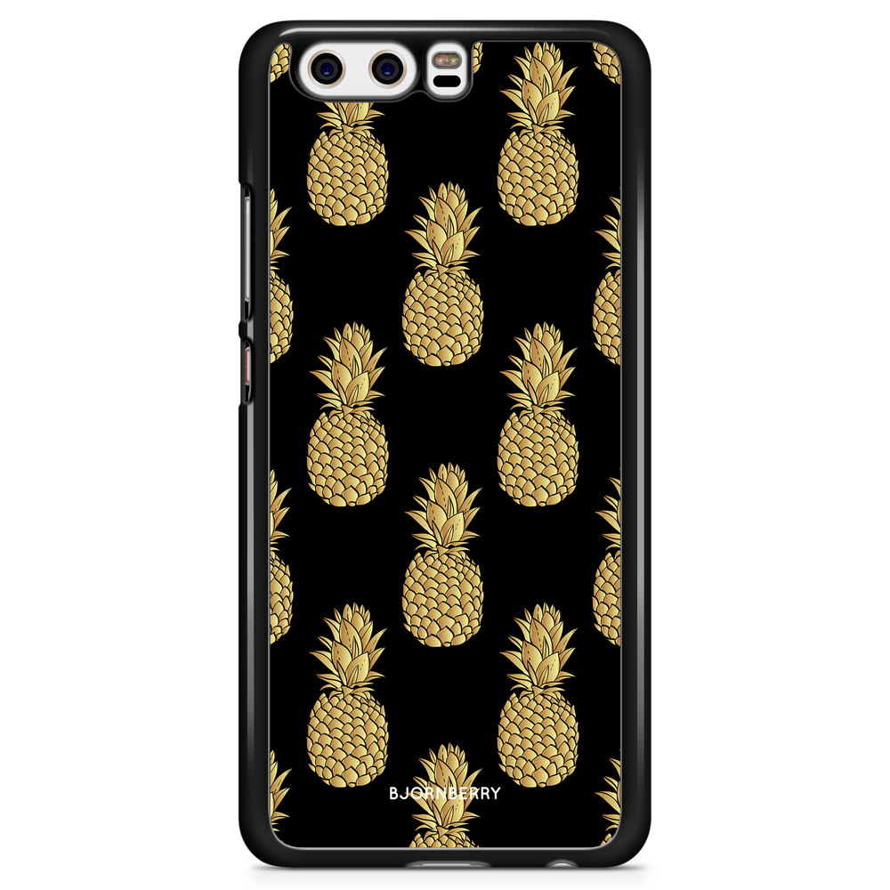 Huawei P10 Case - Gold Pineapples