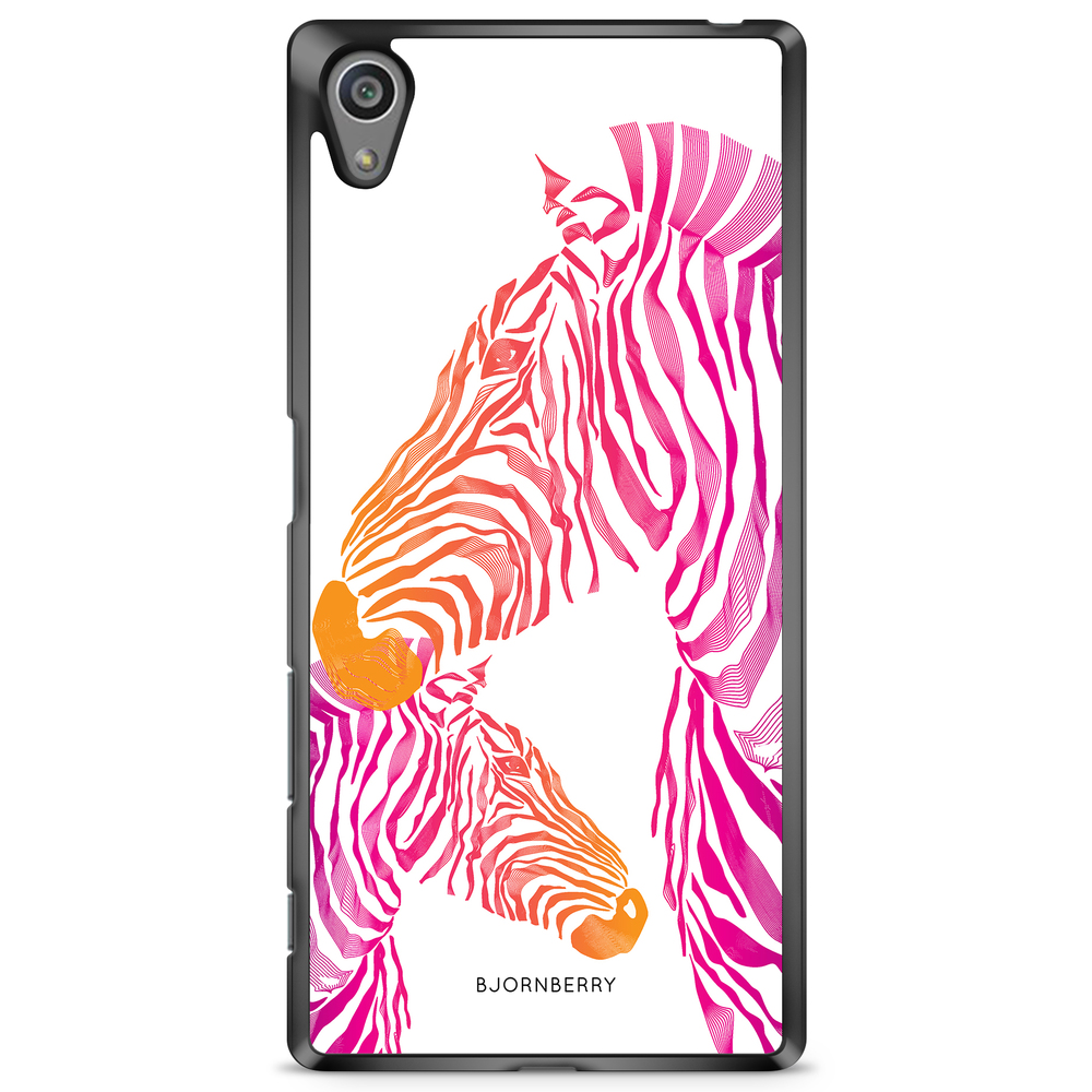 Sony Xperia Z5 Premium Case - Pink Zebras