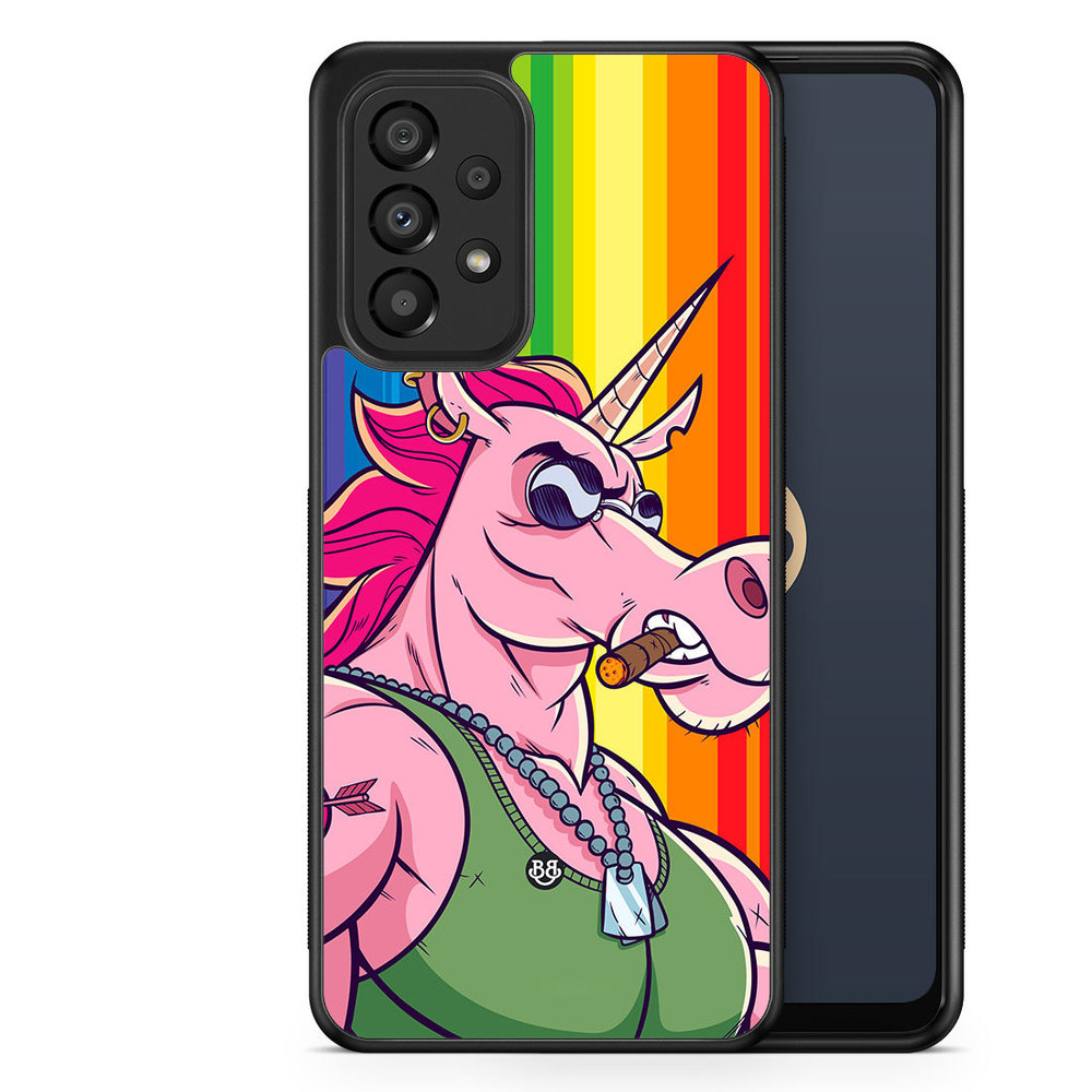 Samsung Galaxy A33 5G Case - Muscle Unicorn