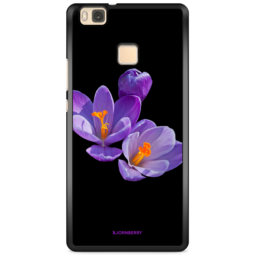 Huawei P9 Lite Case - Purple Flowers
