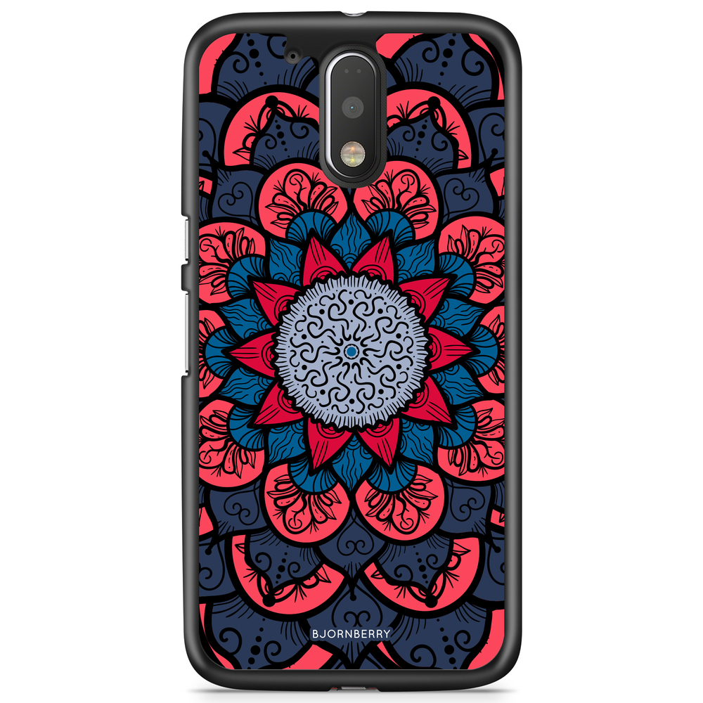 Moto G4/G4 Plus Case - Blue Mandala
