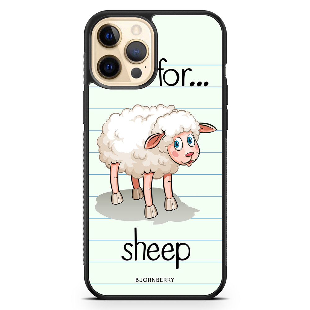 iPhone 12 Pro Max Case - S is for Sheep