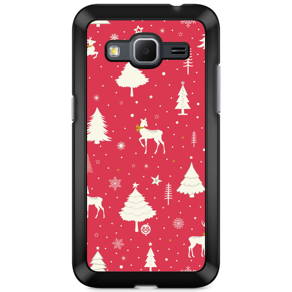 Samsung Galaxy Core Prime Case - Red Christmas