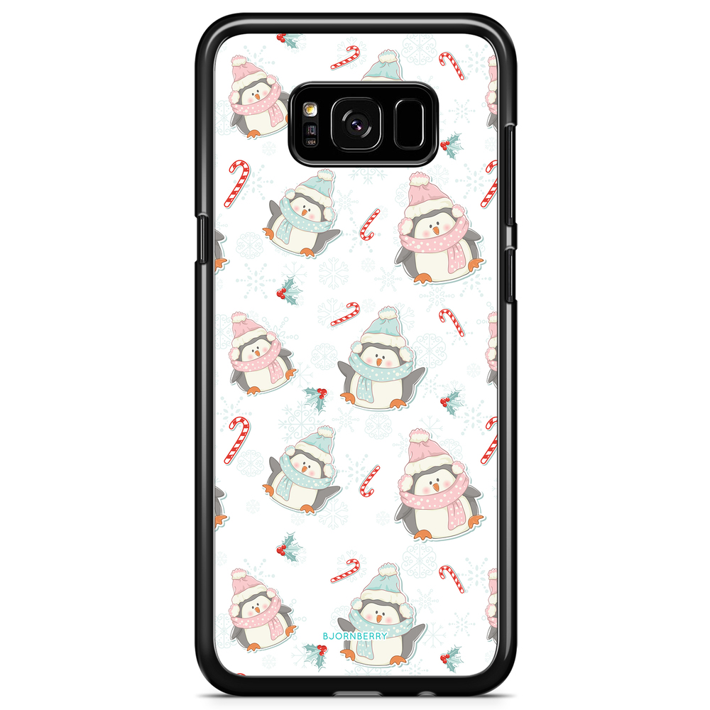 Samsung Galaxy S8 Plus Case - Christmas Penguins