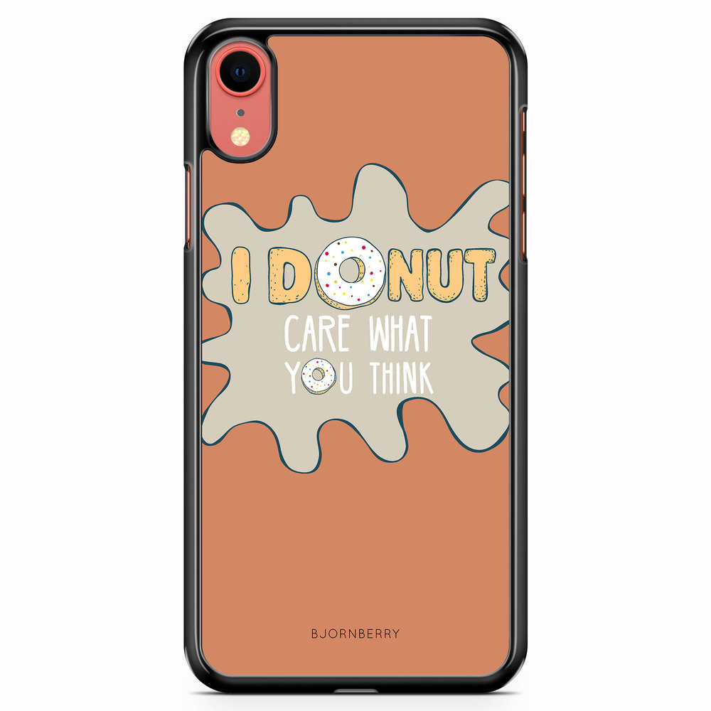 iPhone XR Case - I Donut Care