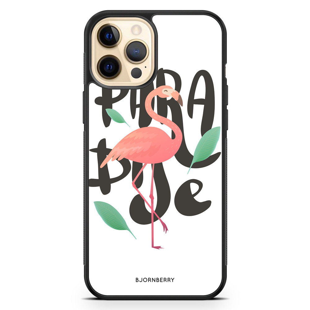 iPhone 12 Pro Max Case - Paradise Flamingo